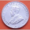 ESTRECHOS MALAYOS 10 CENTIMOS 1919 REY JORGE V KM.29.A MONEDA DE PLATA MBC- Straits Settlements 10 Cents 18mm