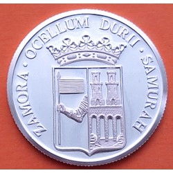 . 0,42 Onzas x ZAMORA MEDALLA DE PLATA PURA 999 VIRGEN CON EL NIÑO y SAN JUAN 13,20 gramos ESPAÑA 1980