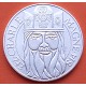 FRANCIA 100 FRANCOS 1990 REY CARLOMAGNO KM.982 MONEDA DE PLATA SC + IMPERFECCIONES France 100 Francs silver