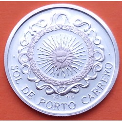 . 0,42 Onzas x ALMERÍA MEDALLA DE PLATA PURA 999 COSTA DEL SOL 13,20 gramos ESPAÑA 1980