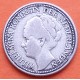 HOLANDA 25 CENTIMOS 1928 REINA GUILLERMINA KM.164 MONEDA DE PLATA MBC- The Netherlands 25 Cents silver WILHELMINA