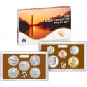 2017 UNITED STATES MINT PROOF SET @NICKEL@ 10 COINS ESTADOS UNIDOS 1+5+10+10+25 CENTAVOS + 1/2 DOLAR 2017 + 1 DOLAR 2017 INDIA