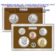 2021 UNITED STATES MINT PROOF SET @NICKEL@ Estados Unidos 1+5+10 Cts. + 2x 25 CENTAVOS + 1/2 DOLAR + 1 DOLAR 2021