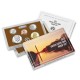 2021 UNITED STATES MINT PROOF SET @NICKEL@ Estados Unidos 1+5+10 Cts. + 2x 25 CENTAVOS + 1/2 DOLAR + 1 DOLAR 2021