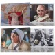 *** 2 x BUSTA FILATELICA *** VATICANO 2 EUROS 2022 SANTA TERESA y PAPA PABLO VI Estuche 2 MONEDAS CONMEMORATIVA
