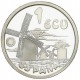 . 1 moneda + CÁPSULA x ESPAÑA 1 ECU 1994 DON QUIJOTE MOLINOS PLATA PROOF NO ESTUCHE FNMT 0,20 ONZAS