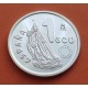 . 1 moneda + CÁPSULA x ESPAÑA 1 ECU 1995 LA MARINA ESPAÑOLA BARCO y TIMON MONEDA DE PLATA NO ESTUCHE FNMT 0,20 ONZAS