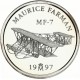 . 1 moneda + CÁPSULA x ESPAÑA 1 EURO 1997 EMBLEMA DEL EJERCITO DEL AIRE - AVIÓN MONEDA DE PLATA PROOF NO ESTUCHE FNMT 0,20 ONZAS