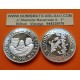 . 1,60 Onzas x ESPAÑA 5000 PESETAS 1990 INDIGENAS 2ª Serie V CENTENARIO MONEDA DE PLATA FDC SC @SI CÁPSULA@ NO ESTUCHE FNMT