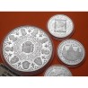 . 4 monedas + CÁPSULAS x España 2000 PESETAS 1999 + 10000 PESETAS 1999 CASA DE BORBÓN Serie 3ª BORBONES FNMT PLATA 7,40 ONZAS