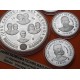 . 4 monedas + CÁPSULAS x España 2000 PESETAS 1999 + 10000 PESETAS 1999 CASA DE BORBÓN Serie 3ª BORBONES FNMT PLATA 7,40 ONZAS