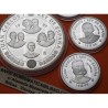 . 4 monedas + CÁPSULAS x España 2000 PESETAS 1999 + 10000 PESETAS 1999 CASA DE BORBÓN Serie 3ª BORBONES FNMT PLATA 7,40 ONZAS