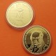 ESPAÑA MEDALLA DE PLATA BAÑO DE ORO tipo 2000 PESETAS 1996 FRANCISCO DE GOYA CULTURA y NATURALEZA 3ª SERIE FNMT