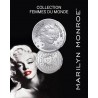 ** ENVÍO HOY ** FRANCIA 10 EUROS 2026 MARILYN MONROE @COLORES@ MONEDA DE PLATA SC Blister