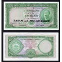 MOZAMBIQUE 100 ESCUDOS 1961 BARCO VELERO y AIRES DE ORNELLAS Pick 117 BILLETE SC Mocambique UNC BANKNOTE