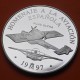 . 5 ONZAS DE PLATA PURA + CÁPSULA x España 25 EURO 1997 HOMENAJE A LA AVIACIÓN MONEDA NO ESTUCHE FNMT 25 Euros 1997