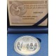 ** NO CARÁTULA ** ESPAÑA 10 EUROS 2007 EL CANTAR DEL MIO CID MONEDA DE PLATA ESTUCHE y CERTIFICADO FNMT