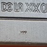 ** 1,02 ONZAS de PLATA PURA 999 ** MEDALLA OLIMPIADA de MEXICO 1970 FORMA CUDRADA y PICTOGRAMAS AZTECAS 40 mm