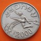 ** 1,28 ONZAS de PLATA PURA 999 ** MEDALLA OLIMPIADA de SIDNEY 2000 EDIFICIO DE LA OPERA y ATLETA 40 mm