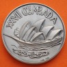** 1,28 ONZAS de PLATA PURA 999 ** MEDALLA OLIMPIADA de SIDNEY 2000 EDIFICIO DE LA OPERA y ATLETA 40 mm