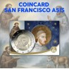 . @0ENVÍO HOY - COINCARD Tirada 12.000@ ITALIA 2 EUROS 2026 SAN FRANCISCO DE ASIS 2ª MONEDA CONMEMORATIVA SC Italy