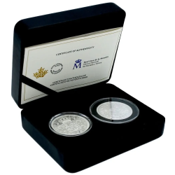 . @03/JULIO - Envío@ ESPAÑA 10 EUROS 2026 COLUMNARIO + CANADA 20 DOLARES MONEDA DE PLATA FNMT 2500 uds