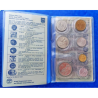 @ISRAEL ESTUCHE OFICIAL@ SOUVENIR FROM THE LIRA PERIOD SET diferentes fechas 7 MONEDAS