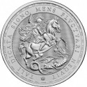 . ** 16 JULIO Envío ** INGLATERRA 2 LIBRAS 2026 ST. GEORGE & THE DRAGON MONEDA DE PLATA PURA 1 ONZA OZ