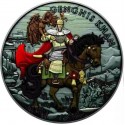 . ** 14 JULIO Envío - Tirada 500 uds ** ESTADOS UNIDOS 1 ONZA 2026 GENGHIS KHAN PLATA PURA Oz LEGENDARY WARRIORS