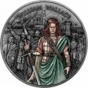 . ** 16 JULIO Envío - Tirada 500 uds ** ESTADOS UNIDOS 1 ONZA 2026 WILLIAM WALLACE PLATA PURA Oz LEGENDARY WARRIORS