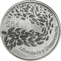 . ** 16 JULIO Envío ** PORTUGAL 2,50 EUROS 2026 LIBERTAD y DEMOCRACIA 25 Novembro MONEDA DE NICKEL SC Edic.
