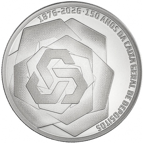 . ** 16 JULIO Envío ** PORTUGAL 7,50 EUROS 2026 CASA GENERAL DE DEPÓSITOS 125 Aniv. MONEDA DE NICKEL SC Edic. limitada