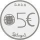 . ** 16 JULIO Envío ** PORTUGAL 5 EUROS 2026 MULTICULTURALIDAD MONEDA DE NICKEL SC Edición limitada