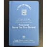 @ISRAEL ESTUCHE OFICIAL@ SOUVENIR FROM THE LIRA PERIOD SET diferentes fechas 7 MONEDAS