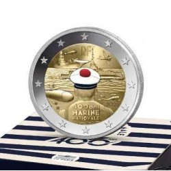 ** 15 de JULIO Envío - PROOF ESTUCHE ** FRANCIA 2 EUROS 2026 LA MARINA FRANCESA Marine Nationale 2ª MONEDA CONMEMORATIVA