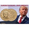*** 1ª MONEDA EN LA HISTORIA de DONALD TRUMP *** ESTADOS UNIDOS 1 DOLAR 2026 Letra P PRESIDENTE y ÁGUILA MONEDA DE LATÓN SC USA