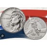 copia de ** ENVÍO HOY ** ESTADOS UNIDOS 1/2 DOLAR 2026 D DECLARACIÓN DE INDEPENDENCIA 1ª MONEDA SIN KENNEDY NICKEL SC