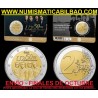 ** 020 / 25 de ENVÍO ** IRLANDA 2 EUROS 2026 U2 50 ANIVERSARIO MONEDA CONMEMORATIVA en COINCARD SC Eire Ireland