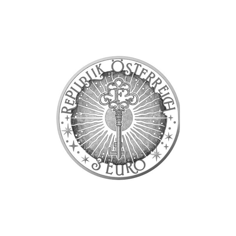 ** ENVÍO HOY ** AUSTRIA 3 EUROS 2026 BASILISK Serie Criaturas Místicas COLORES 4ª MONEDA DE NICKEL Basilisco