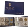 ** 10 MONEDAS ** SAN MARINO CARTERA OFICIAL 1988 SC 1+2+5+10+20+50+100+200+500 + 1000 LIRAS 1988 PLATA CASTILLO