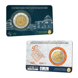 *** ENVÍO HOY *** BELGICA 2 EUROS 2026 INSTITUTO OCEANOGRÁFICO @COINCARD HOLANDÉS@ 2ª MONEDA BIMETÁLICA