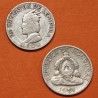 ** ESCASA ** HONDURAS 20 CENTAVOS DE LEMPIRA 1951 JEFE INDIO KM.73 MONEDA DE PLATA MBC silver coin