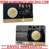 * ENVÍO HOY * IRLANDA 2 EUROS 2026 U2 50 ANIVERSARIO MONEDA CONMEMORATIVA en COINCARD SC Eire Ireland