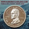 ** 0,77 ONZAS ** ESPAÑA MEDALLA DE PLATA PURA Años 1980 REY JUAN CARLOS 24,10 gramos RAYITAS 41 mm