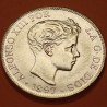 ** MUY RARA ** REACUÑACION OFICIAL DE LA FNMT ** España 100 PESETAS 1897 * 19 62 Rey ALFONSO XII MONEDA DE ORO SC-