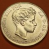 ** MUY RARA ** REACUÑACION OFICIAL DE LA FNMT ** España 100 PESETAS 1897 * 19 62 Rey ALFONSO XII MONEDA DE ORO SC-
