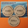 ** 3 MONEDAS de MADERA *** Gran Ducado de WESTARCTICA 1 DOLAR 2005 PINGÜINO y EXPEDICION Antarctic Territory TIRADA 200