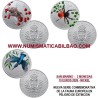 ** 015 OCTUBRE ENVÍO ** 3 monedas x SAN MARINO 10 EUROS 2026 ARAÑA + LIRÓN + MARTÍN PESCADOR NICKEL COLOR