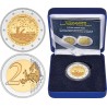** 015 OCTUBRE Envío - PROOF ESTUCHE ** BELGICA 2 EUROS 2026 INSTITUTO OCEANOGRÁFICO 2ª MONEDA BIMETÁLICA