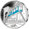 ** 015 OCTUBRE Envío ** ALEMANIA 35 EUROS 2025 A TREN COLGANTE WUPPERTAL MONEDA DE PLATA SC Germany BRD